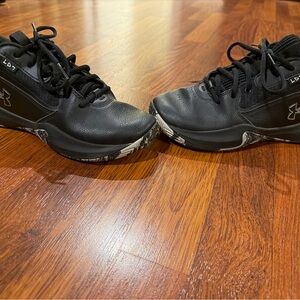 Under Armour Black Sneakers with White Accents